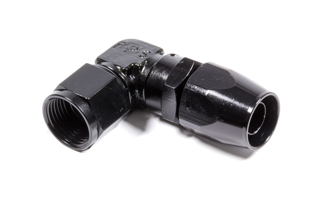 [FRG109110-BL] Fragola - #10 X 90 Low Profile Forged Hose End Black