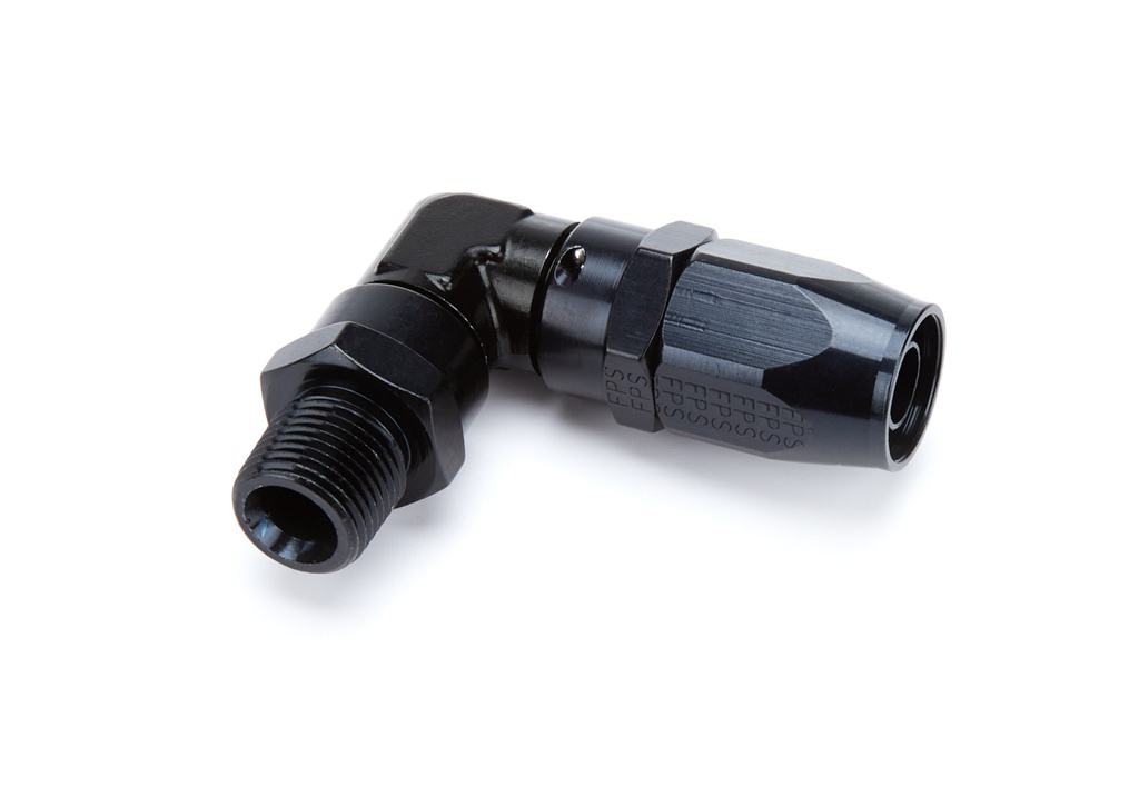 [FRG199008-BL] Fragola - 8an 90-Deg Hose End To 3/8 Mpt Fitting