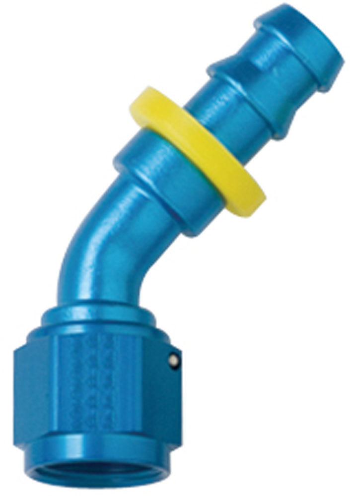[FRG204508] Fragola - Hose Fitting #8 45 Deg Push Lock