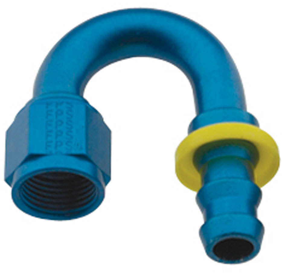 [FRG218008] Fragola - Hose Fitting #8 180 Deg Push Lock