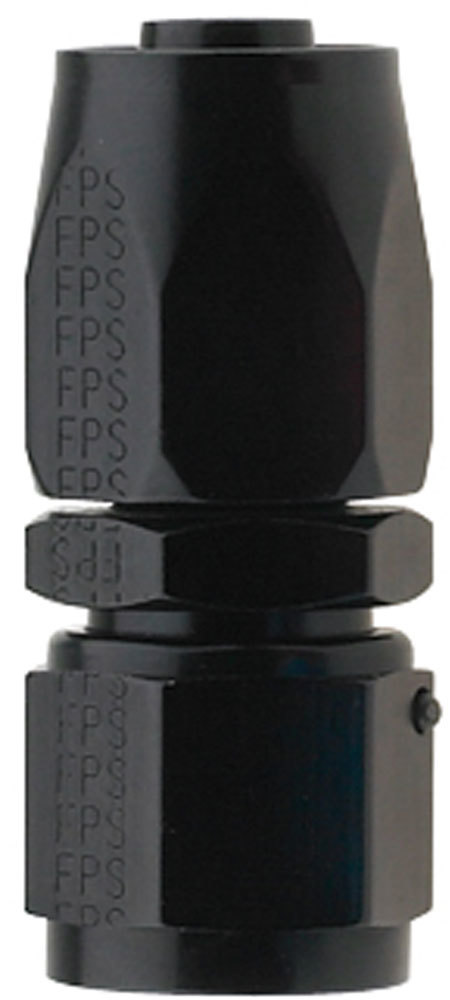 [FRG220112-BL] Fragola - Hose Fitting #12 Str Pro-Flow Black