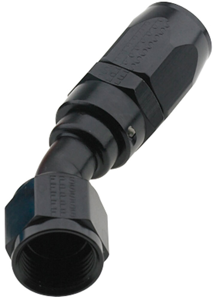 [FRG223006-BL] Fragola - Hose Fitting #6 30 Deg Pro-Flow Black