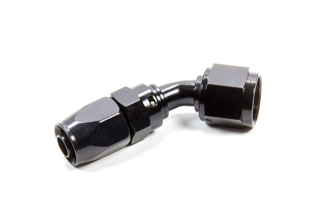 [FRG224509-BL] Fragola - Hose Fitting #10 45 Deg. To #8 Hose Black