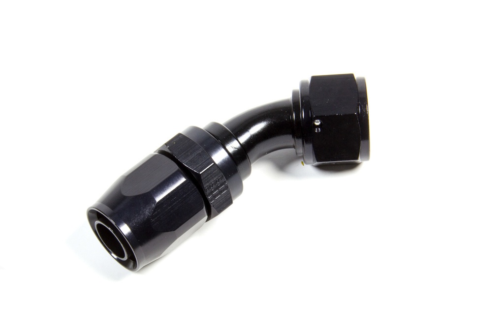[FRG224511-BL] Fragola - Hose Fitting #10 45 Deg. To #12 Hose Black