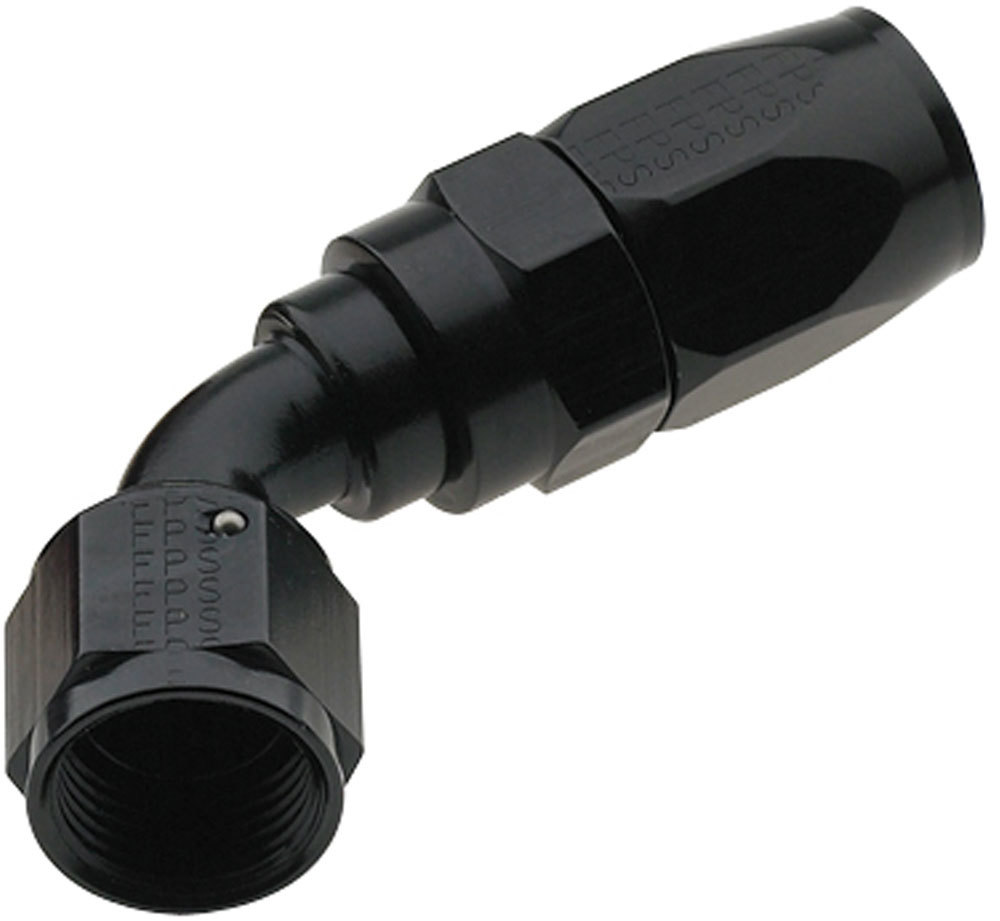 [FRG226004-BL] Fragola - Hose Fitting #4 60 Deg Pro-Flow Black