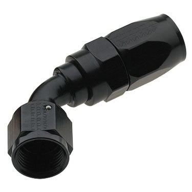 [FRG226013-BL] Fragola - Hose Fitting #12 60 Deg. To #16 Hose Black