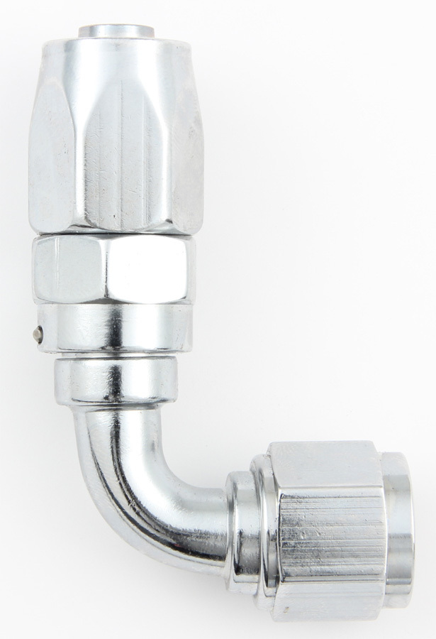 [FRG229006-CH] Fragola - Hose Fitting #6 90 Deg Pro-Flow Chrome