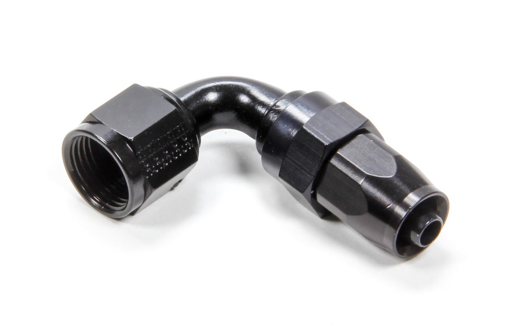 [FRG229007-BL] Fragola - Hose Fitting #8 90 Deg To #6 Hose Black