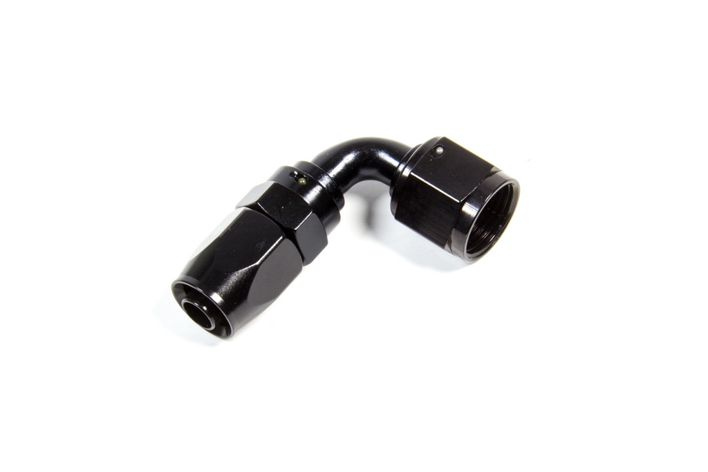 [FRG229009-BL] Fragola - Hose Fitting #10 90 Deg. To #8 Hose Black