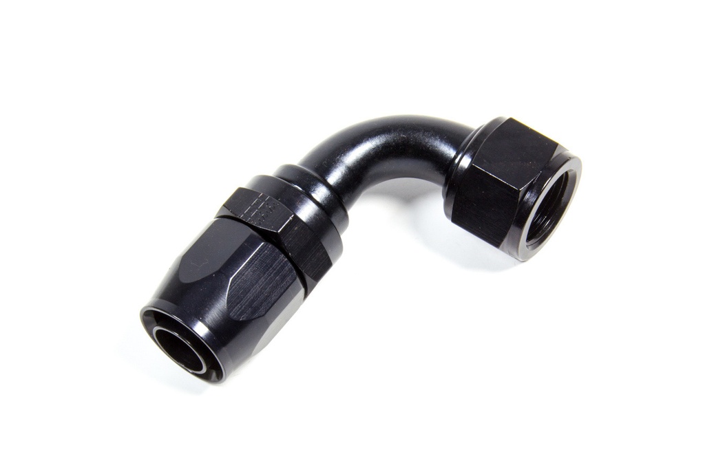 [FRG229011-BL] Fragola - Hose Fitting #10 90 Deg. To #12 Hose Black