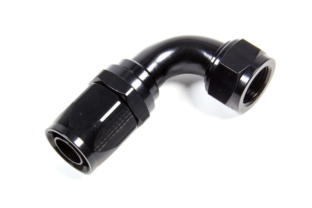 [FRG229013-BL] Fragola - Hose Fitting #12 90 Deg. To #16 Hose Black
