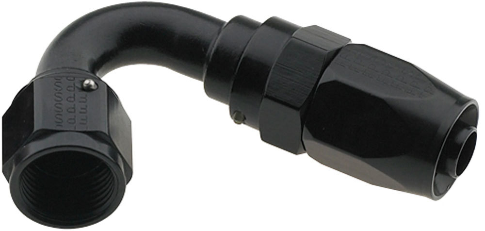 [FRG231206-BL] Fragola - Hose Fitting #6 120 Deg Pro-Flow Black