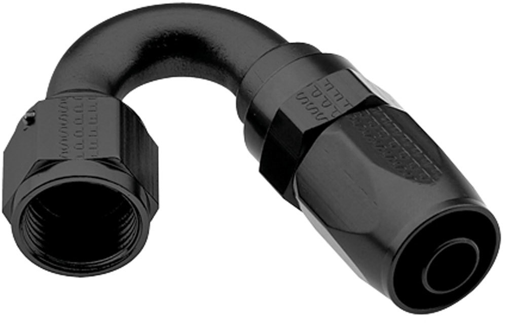 [FRG231516-BL] Fragola - Hose Fitting #16 150 Deg Pro-Flow Black