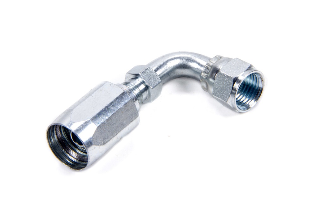 [FRG259006] Fragola - Hose Fitting #6 90 Deg Steel - Power Steering