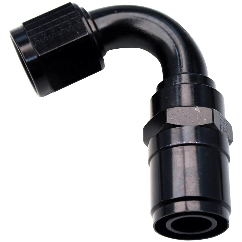 [FRG2612010] Fragola - #10 Race-Rite Crimp-On Hose End 120-Degree