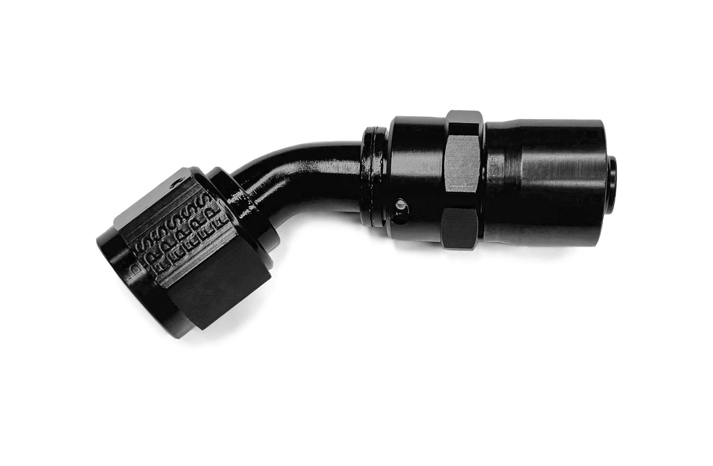 [FRG3104510] Fragola - #10 45-Deg Crimp Hose Fitting