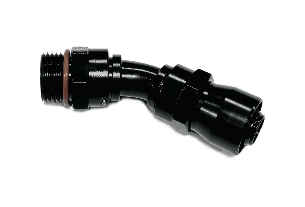 [FRG3104512-RAD] Fragola - 12an Orb Male 45-Deg Crimp Hose End