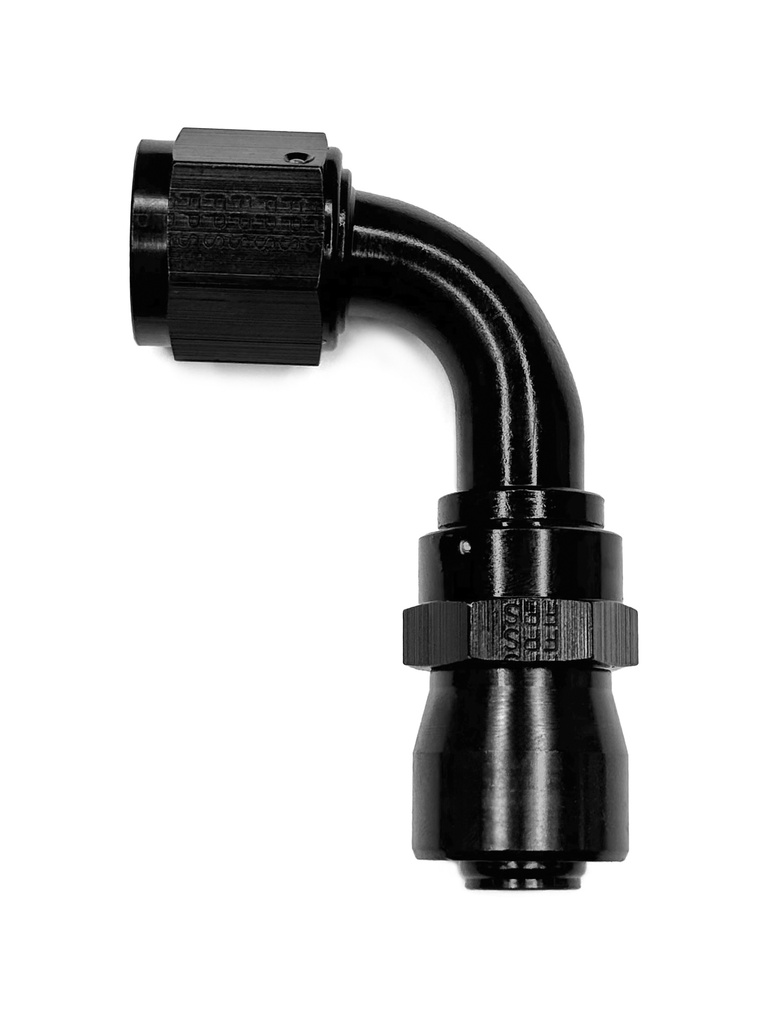 [FRG3109012] Fragola - #12 90-Degree Crimp Hose Fitting