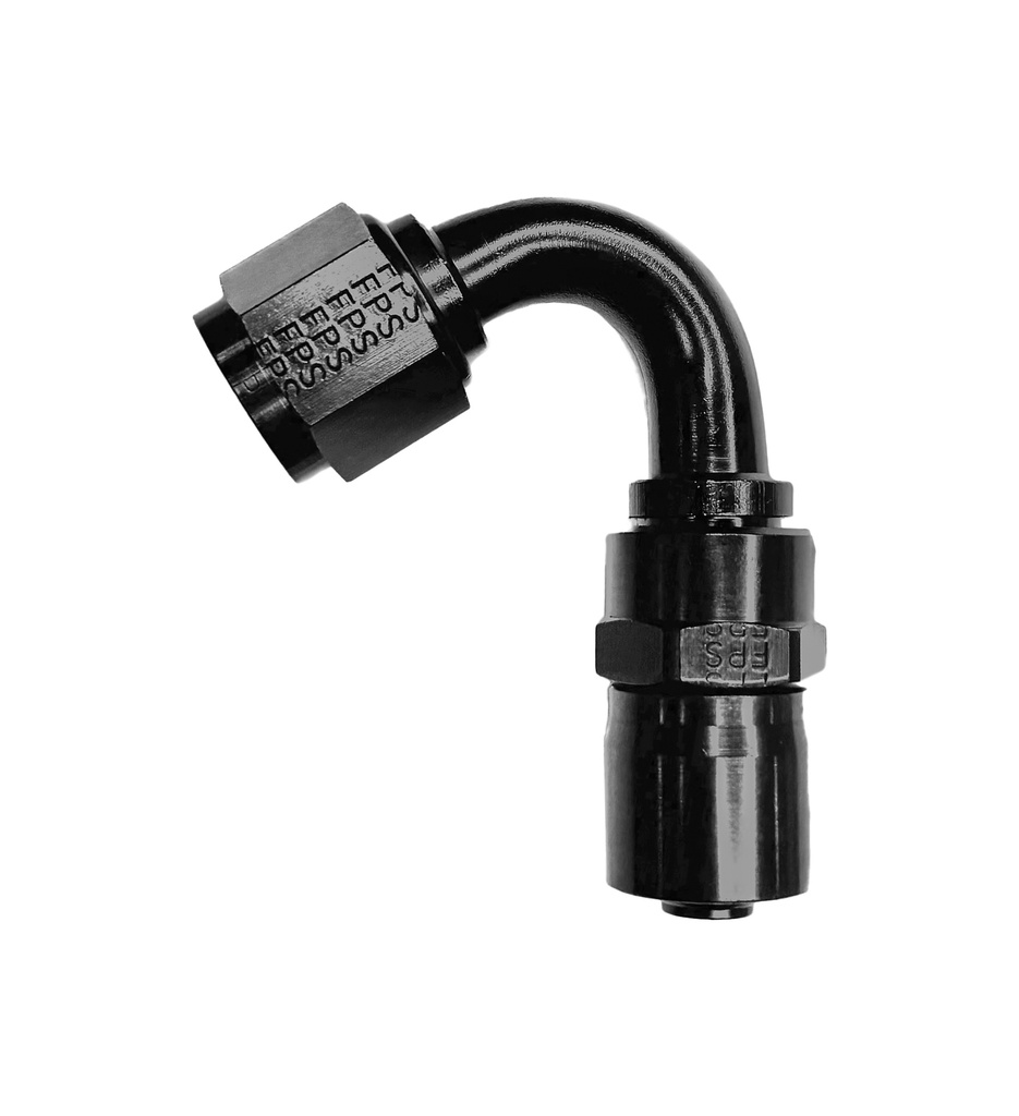 [FRG3112010] Fragola - #10 120-Deg Crimp Hose Fitting
