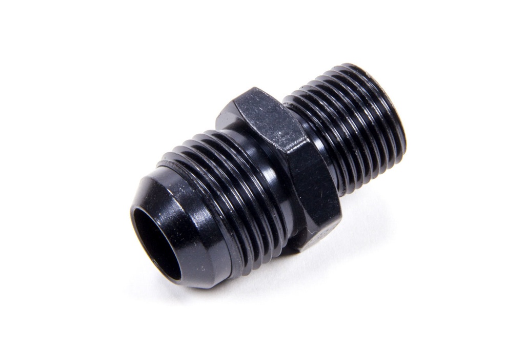 [FRG461018-BL] Fragola - Straight Adapter Fitting #10 X 18mm X 1.50 Black