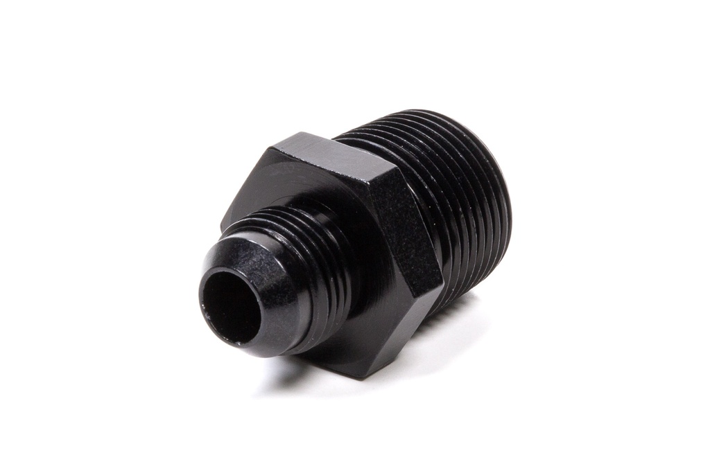 [FRG481621-BL] Fragola - #20 X 1in Mpt Straight Adapter Black