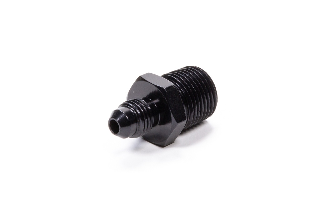 [FRG481644-BL] Fragola - Straight Adapter Fitting #4 X 3/8 Mpt Black