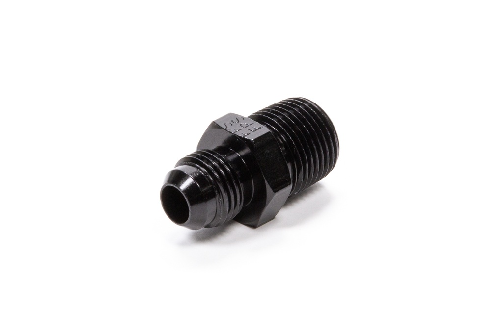 [FRG481666-BL] Fragola - Straight Adapter Fitting #6 X 3/8 Mpt Black