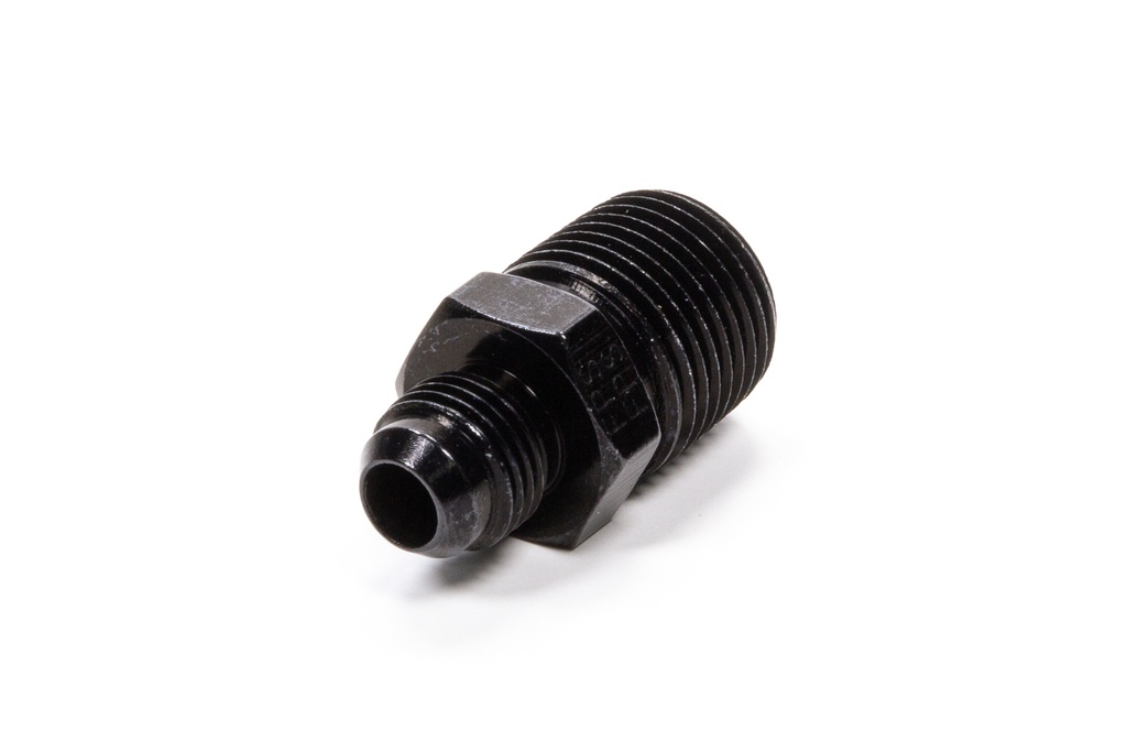 [FRG481668-BL] Fragola - Straight Adapter Fitting #6 X 1/2 Mpt Black
