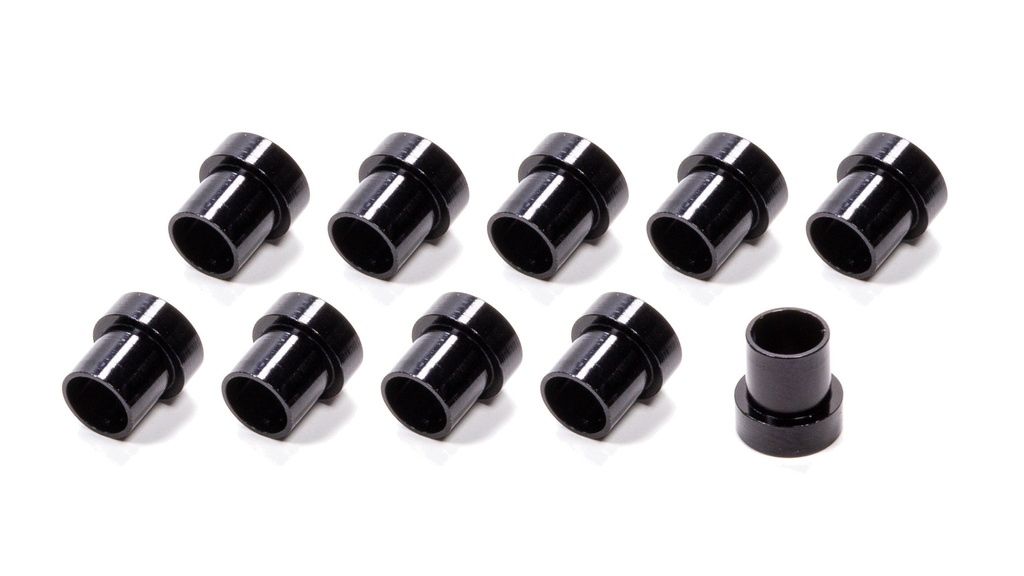 [FRG481903-BL-10] Fragola - #3 Alum Tube Sleeves (10pk) Black