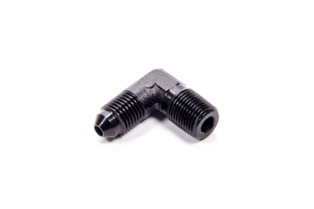 [FRG482203-BL] Fragola - 90 Deg Adapter Fitting #3 X 1/8 Mpt Black
