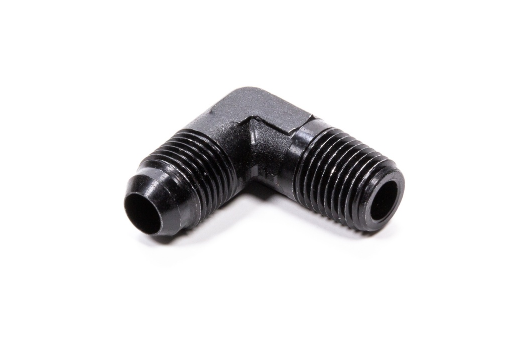 [FRG482204-BL] Fragola - 90 Deg Adapter Fitting #4 x 1/8 MPT Black