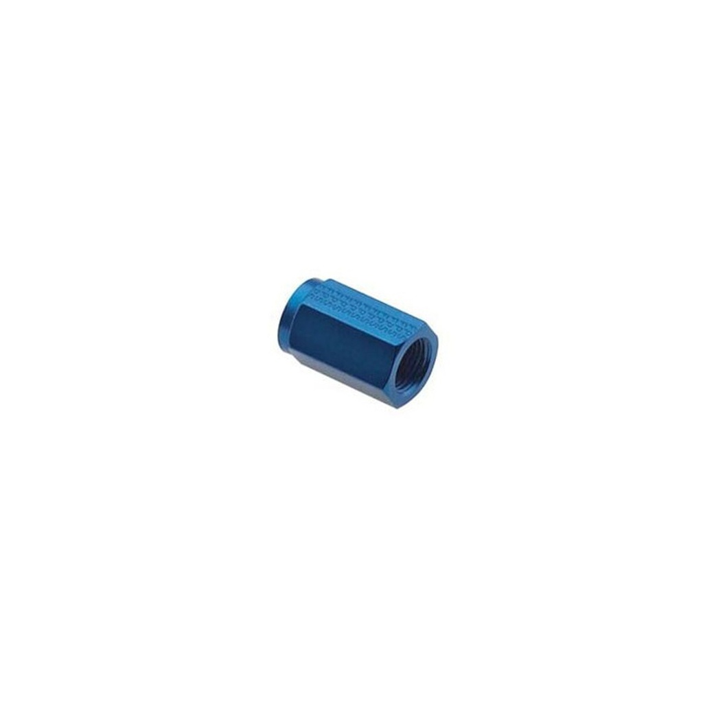 [FRG495032-BL] Fragola - 12an Inline Oil Temp Adapter 5/8-18 Threads
