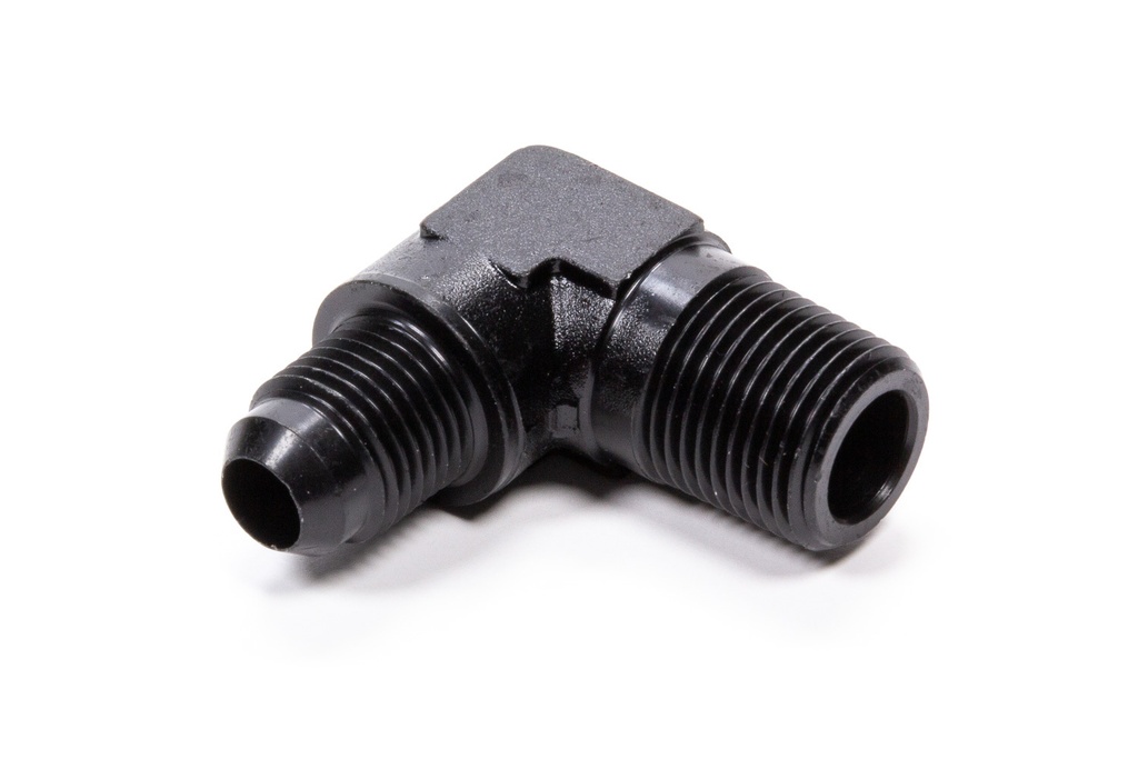 [FRG482266-BL] Fragola - 90 Adapter Fitting #6 X 3/8 Mpt Black