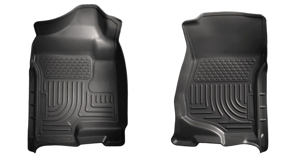 07-13 GM 2500HD Crew Cab Floor Liners Black
