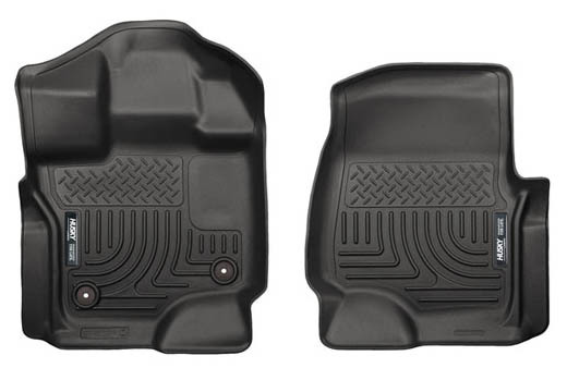 [HSK18361] 15- Ford F150 Front Floor Liners Black