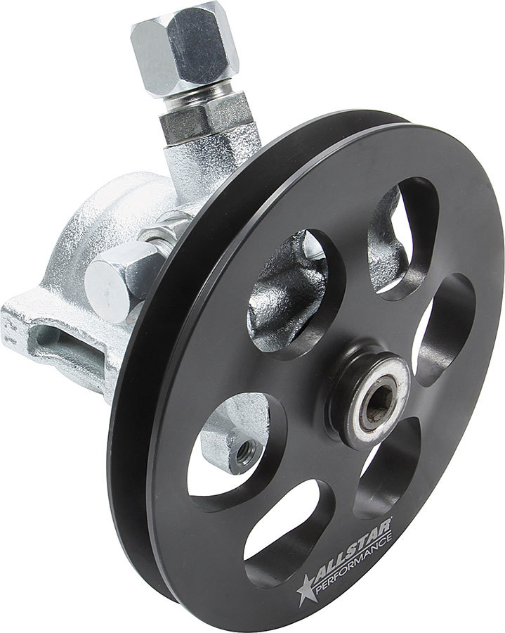 Allstar Performance - Power Steering Pump With 1/2in Wide Pulley