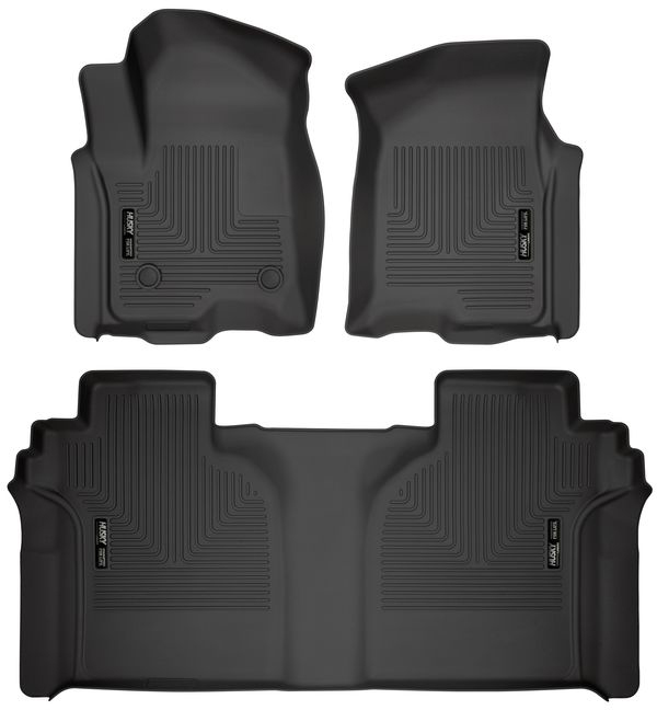 [HSK94021] Husky Liners - Front & 2nd Seat Floor Liners Weatherbeater