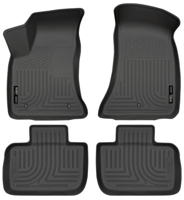 [HSK98061] Husky Liners - 11- Dodge Charger Front /2nd Floor Liners Black