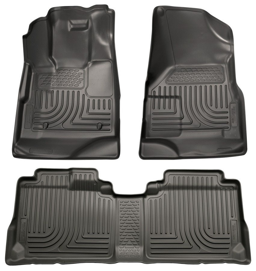[HSK98131] Husky Liners - 10- Equinox/Terrain Frt/ 2nd Seat Flr Liners Blk