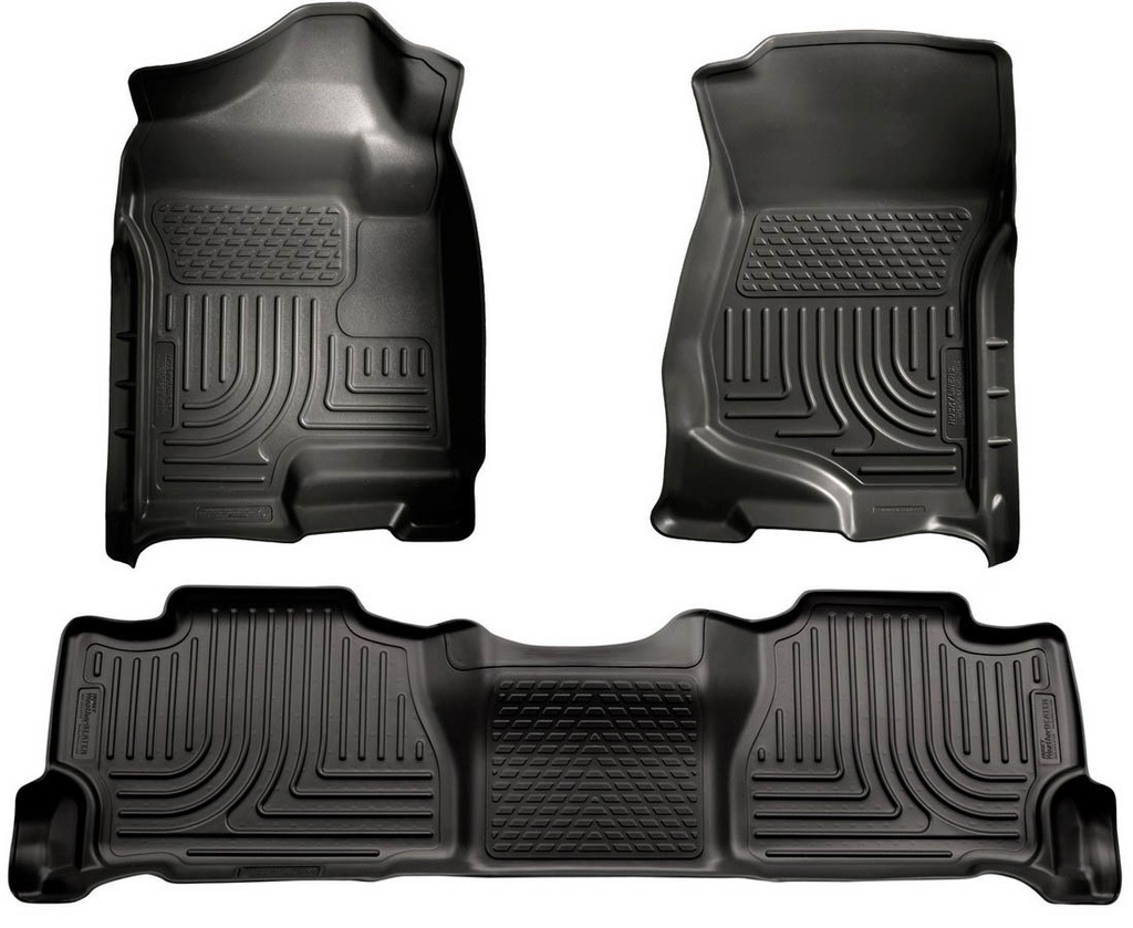 [HSK98251] Husky Liners - 07-14 Tahoe Floor Liners Black