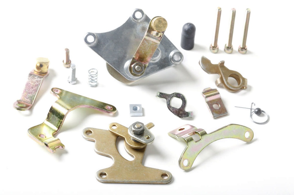 [HLY45-225S] Holley - Manual Choke Kit Shiny Finish
