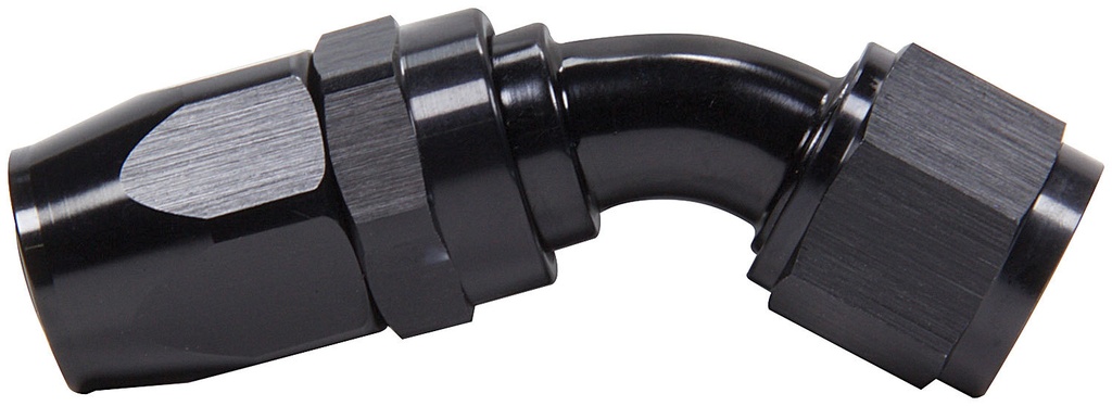 Allstar Performance - Hose End 45 Degree -10 Black