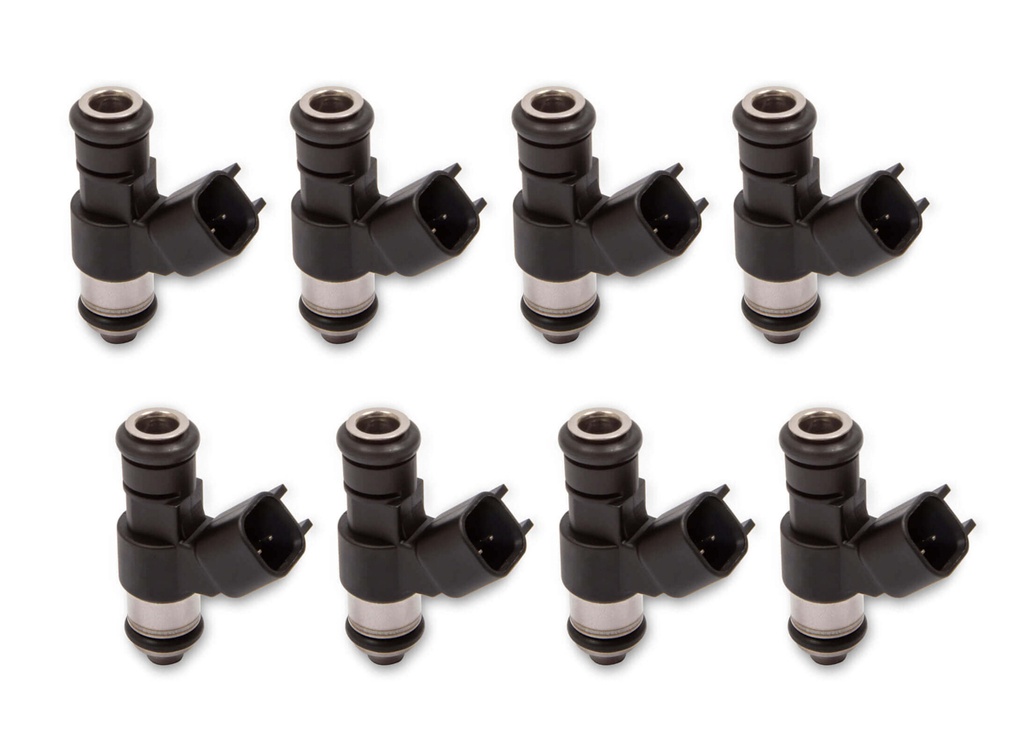 [HLY522-228XFM] Holley - 220 Pph Fuel Injectors 8pk High Impedance