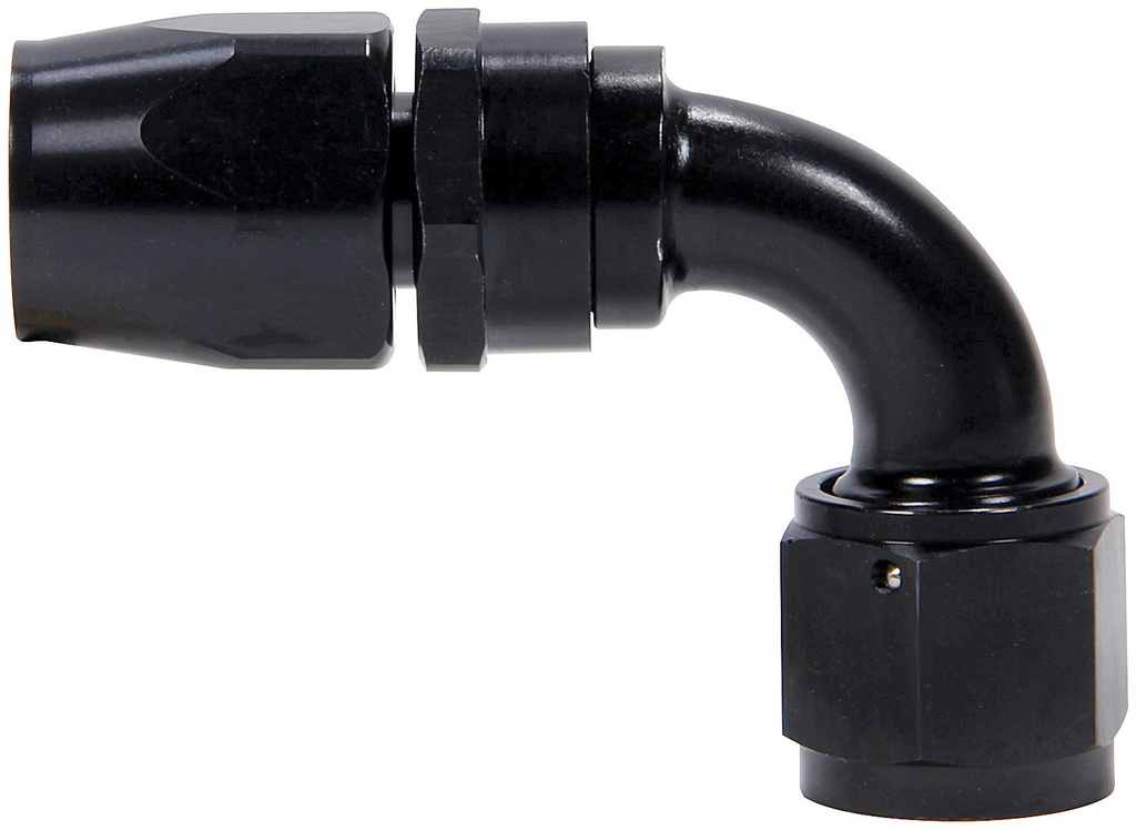 Allstar Performance - Hose End 90 Degree -10 Black