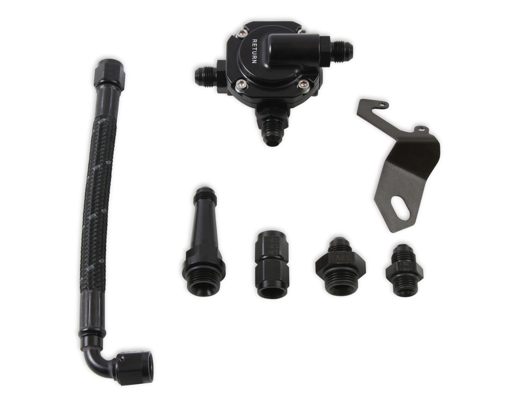 [HLY534-237] Holley - Efi Stealth Crossover Braided Fuel Line Lit