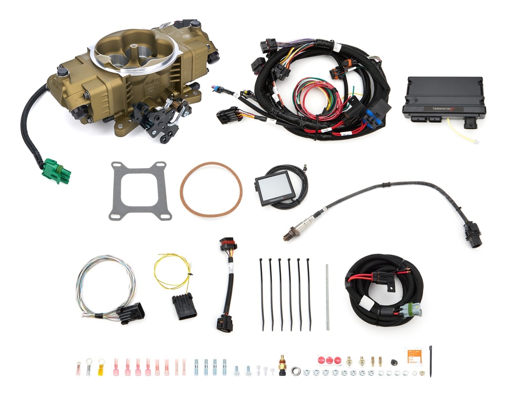 [HLY550-1003] Holley - Terninator X Stealth EFI System 4150 - Gold
