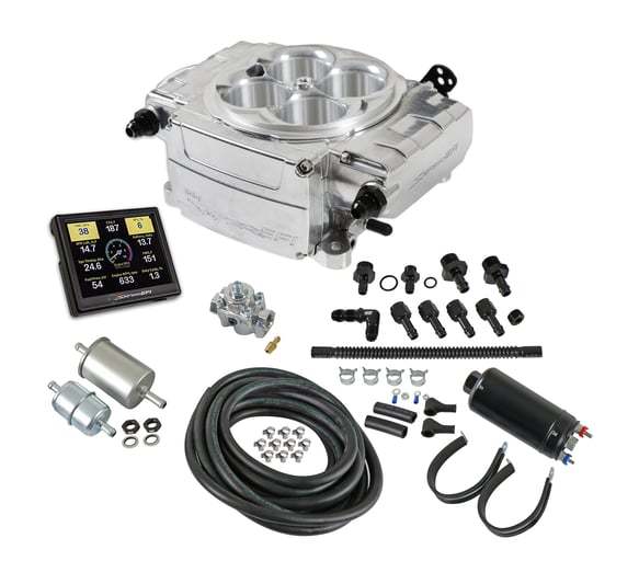 [HLY550-510-3XK] Holley - Sniper 2 Efi Master Kit Polished Wo/Pdm