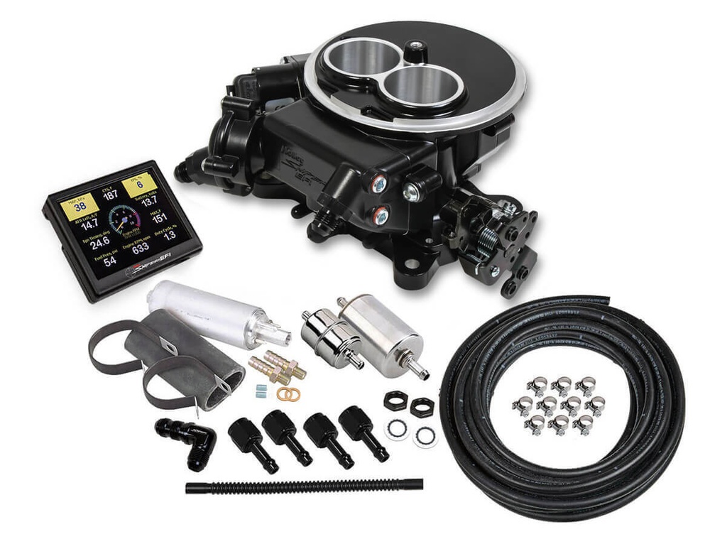 [HLY550-850K] Holley - Sniper 2300 EFI Master Kit Black Finish