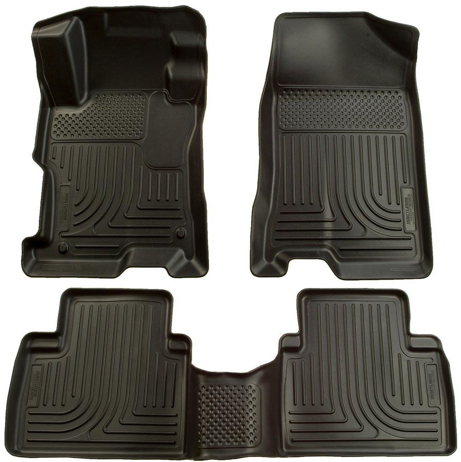 [HSK98411] Husky Liners - 06-11 Honda Civic Front/2nd Floor Liners Black