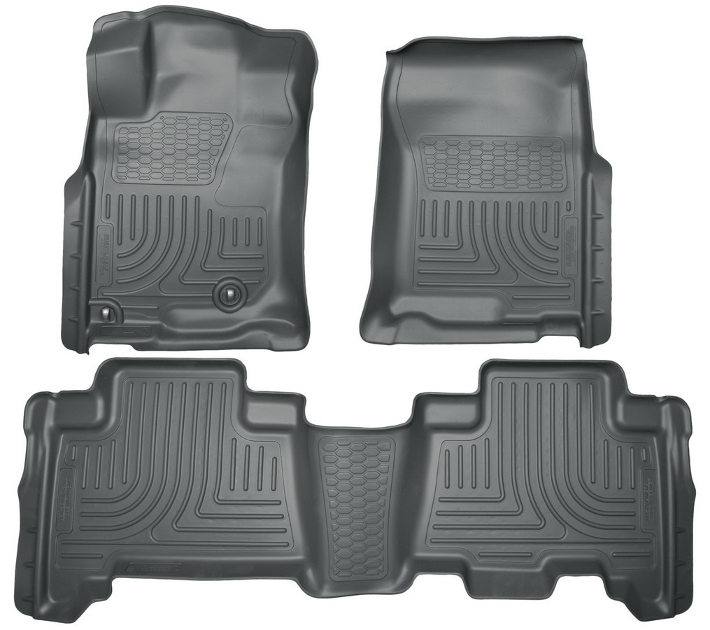 [HSK98571] Husky Liners - 10-13 Lexus GX460 Front/ 2nd Floor Liners Black